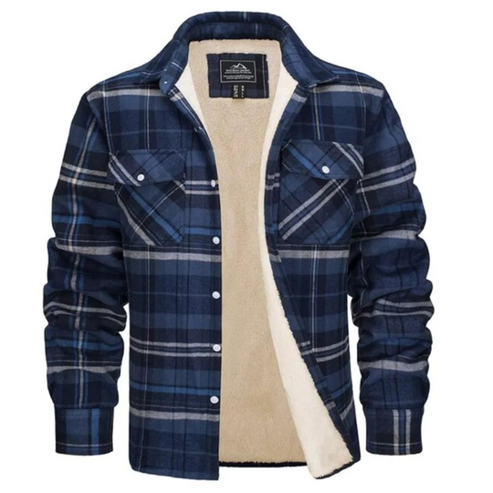 Vrouwen Fleece Gevoerde Ruitjack Comfortabel voor Herfst en Winter 9