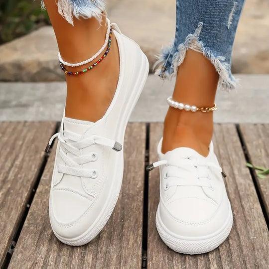 Dames Schoenen Platte Casual Stijl Kunstleer 4
