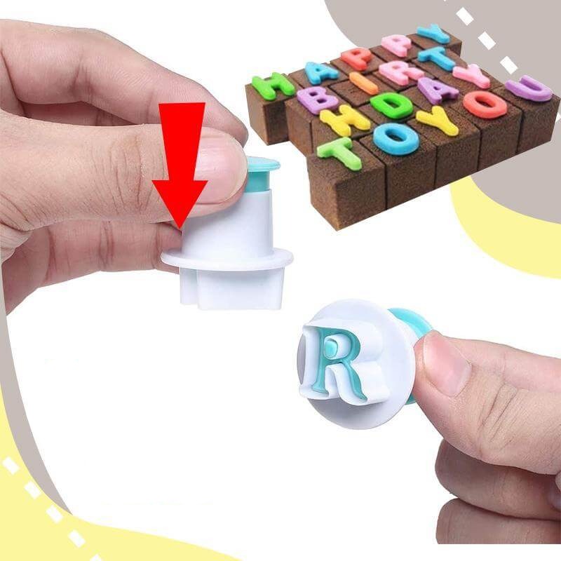 アルファベットカッター24ピースセット