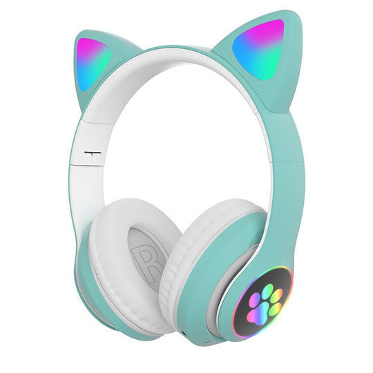 かわいい猫耳Bluetoothヘッドフォン