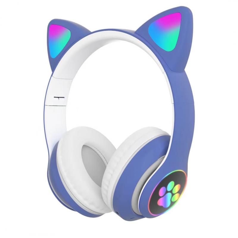 かわいい猫耳Bluetoothヘッドフォン